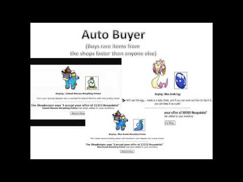 What is a neopets autobuyer book